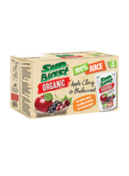 Sun Blast Organic Apple Cherry & Blackcurrant Juice, 200ml
