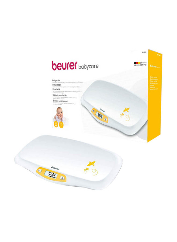 

Beurer BY 80 Body Weight Machine Baby Scale for Baby, White