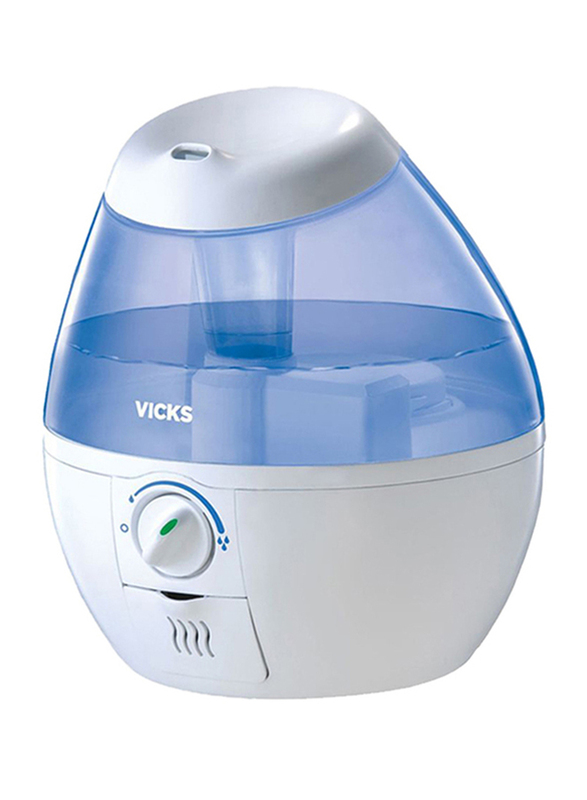 

Vicks VUL520E1 Mini Cool Mist Ultrasonic Humidifier, White/Blue