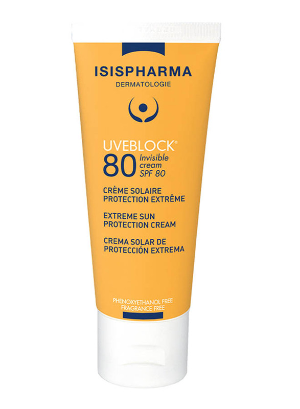 

Isis Pharma UVEBLOCK SPF 80 Invisible Cream, 40ml