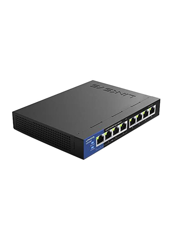 

Linksys 8-Port Business Desktop Gigabit Ethernet Switch, LGS108, Black