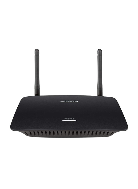 

Linksys RE6500 Max Dual Band Gigabit Wi-Fi Range Extender AC1200, Black