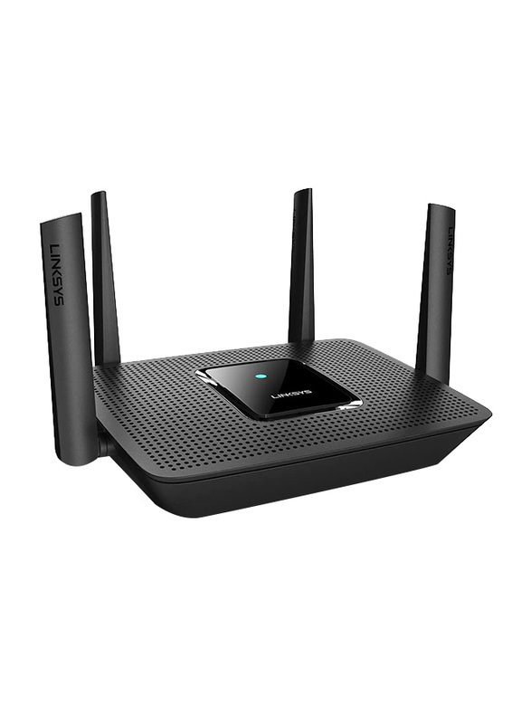 

Linksys MR8300 Mesh MU-MIMO Tri-Band Wi-Fi Router AC3500, Black