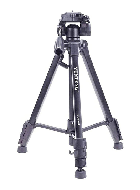 

Generic Yunteng VCT-668 Pro Tripod with Damping Head Fluid Pan for SLR/DSLR, Black