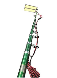 Outdoor Camping Fishing Rod LED Light, 24W, Green