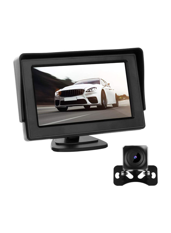 

Generic 4.3" LCD HD Backup Reversing Camera and Monitor Kit, Black
