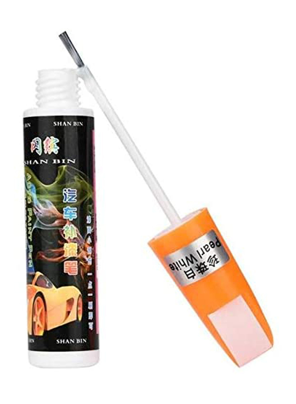 Shan Bin Scratch Repair Clear Coat Paint Pen, Pearl White