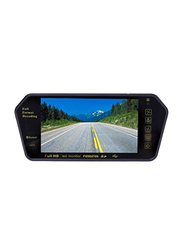 Sensation 7 Rearview Car LCD Mirror Monitors with Bluetooth & MP5 Player, Black