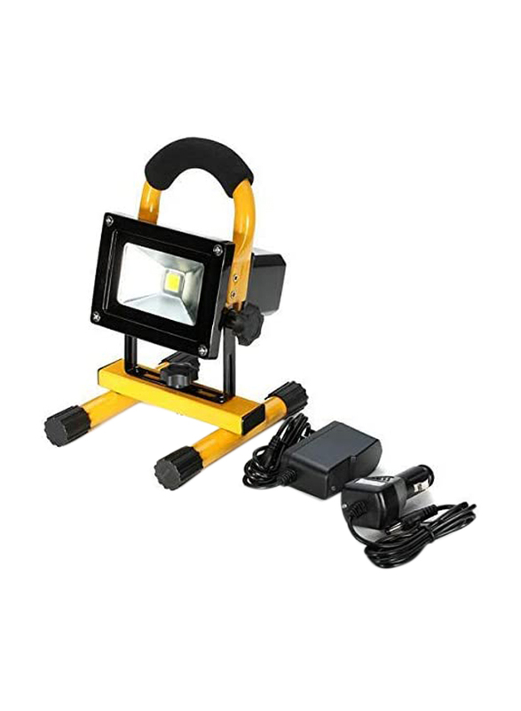 

Generic Flood Lights Rechargeable, 10W, Black/Yellow