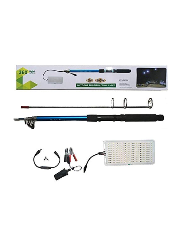 

Generic Outdoor Multifunction Fishing Rod LED Light, 300W, White