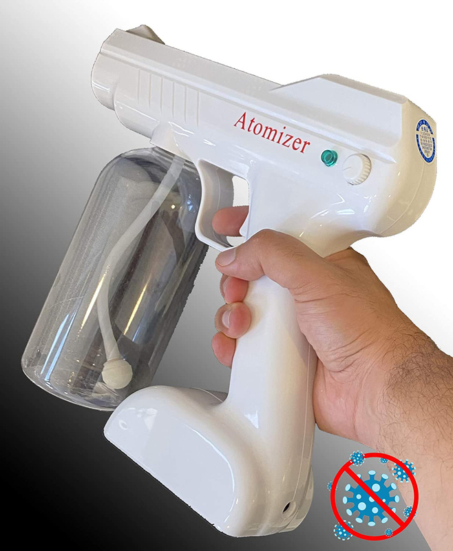 

Generic Wireless Hand Held Cold Disinfectant Sterilization Spray Gun, 800ml