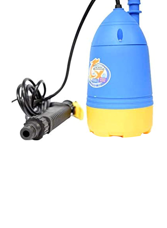 

Generic Car Wash Water Pump Gun with Hose and Water Brush, Multicolour