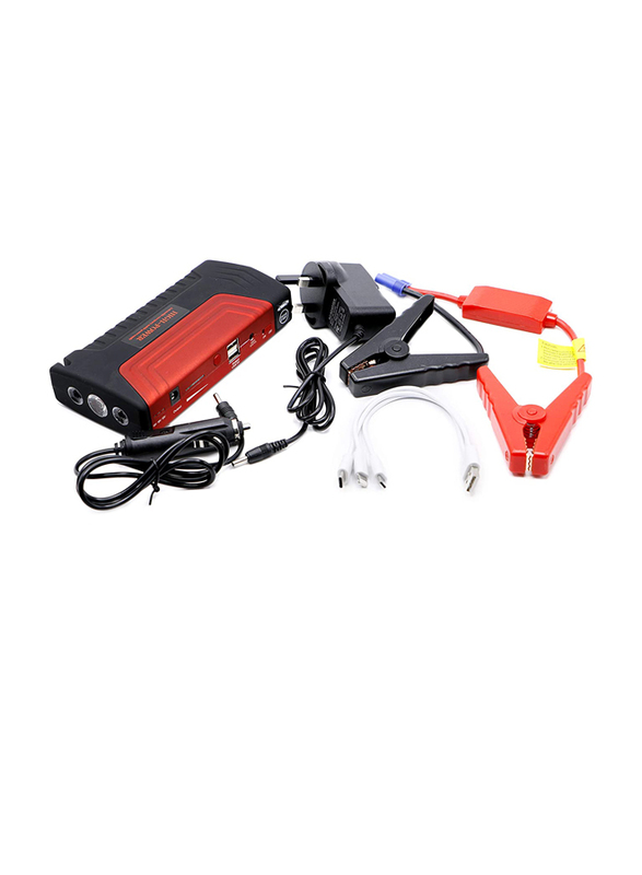 

Generic Car Battery Charger with Compressor of 288800mAp, Black