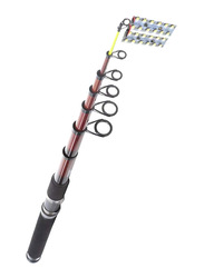 Outdoor Camping Fishing Rod LED Light, 24W, Red