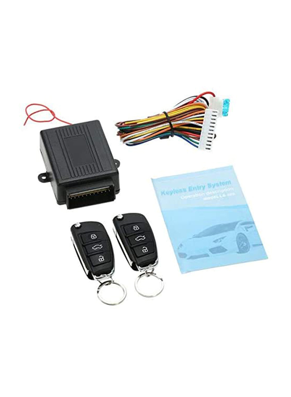 

MountNmist Car Keyless Entry System Central Locking Matching Anti-Theft, Black