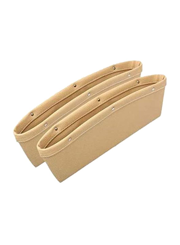 

Generic Vehicle Seat Leakage Proof Sundries Bag, Beige, 2 Pieces