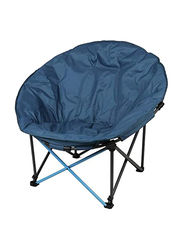 Adult Back Folding Lazy Moon Chair, Blue