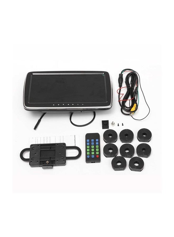 

Generic 9 HD Headrest Car Mp5 Player Display Backseat Row Entertainment System Touch Buttons, Black