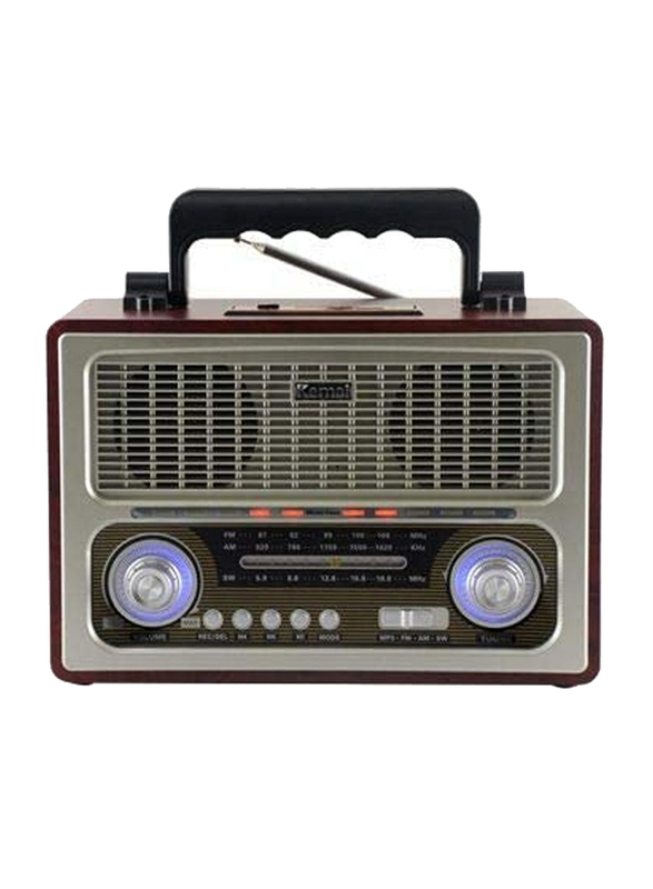 

Kemai FM AM SW 3 Band Radio Speaker, Multicolour
