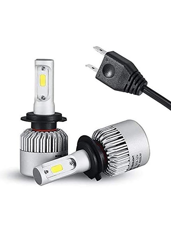 

Generic H7 LED Car Head Light Bulb with Luminous 8000LM COB 6500K, White