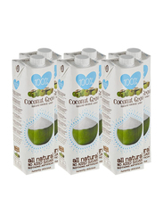 100% Coconut Grove Water, 6 x 1 Liter