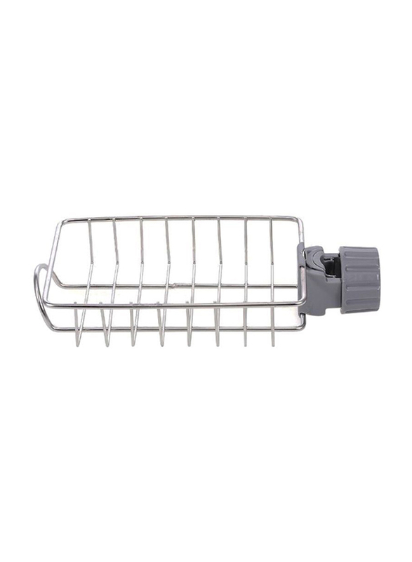 

Generic Stainless Steel Faucet Sponge Holder, Silver/Grey