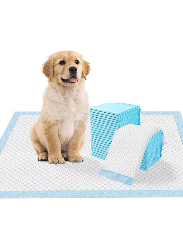 

Mumoo Bear Disposable Absorbent Leak-Proof Pee Pads, 50 Pieces, White