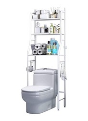 3-Tier Toilet Storage Rack, White