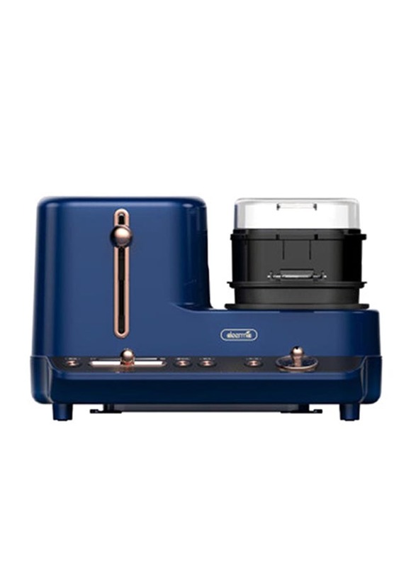 Deerma Multifunction Breakfast Machine Toaster with Pan, DEM-ZC10, Royal Blue