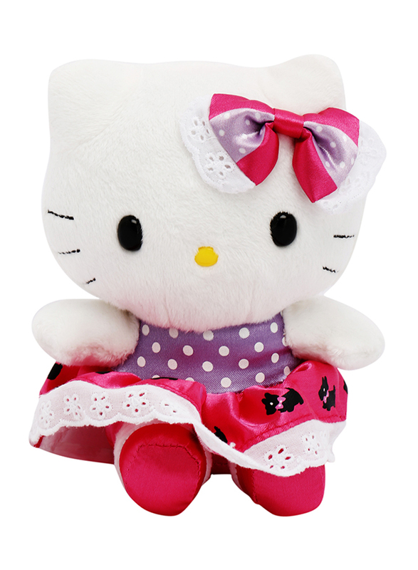 

Hello Kitty Mascot Stuffed Plush Soft Toy, White, Ages 3+, Model No. 751944