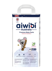 Aiwibi Lovely Thinker Ultra Thin Premium Baby Pants, Size XL, 13-18 kg, 40 Count
