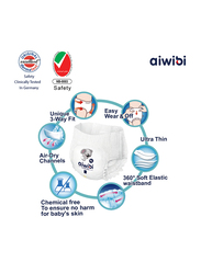 Aiwibi Lovely Thinker Ultra Thin Premium Baby Pants, Size XXL, 16-21 kg, 20 Count