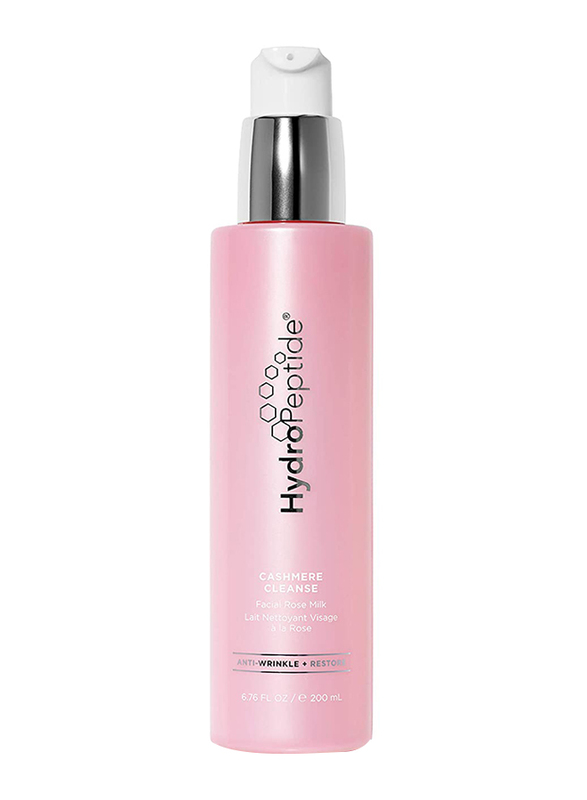 

HydroPeptide Cashmere Facial Rose Milk Cleanser, 200ml