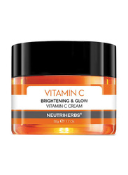 Neutriherbs Vitamin-C Brightening and Glow Cream, 50gm