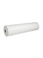 Laperla 2 Piles Cellulose Glued Disposable Bed Sheets Rolls for Massage Facial Waxing and Body-Hospital Bed Sheet, White