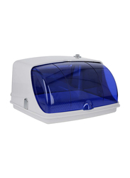 YM 9003 Uv Sterilizer Electric Manicure Set, White/Blue