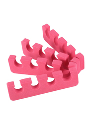 Soft Sponge Finger Toe Separators, 4 Pieces, Pink