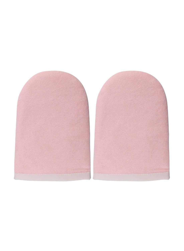 Dudi Disposables Mittens Cloth Type for Paraffin, Pink