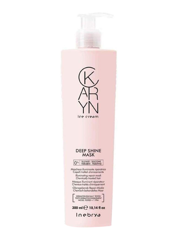 

Inebrya Karyn Ice Cream Deep Shine Mask for All Hair Types, 300ml