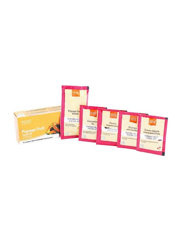 

VLCC Natural Sciences Papaya Fruit Facial Kit, 50gm