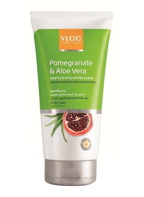 

VLCC Natural Sciences Pomegranate & Aloe Vera Gentle Exfoliating Scrub, 150ml