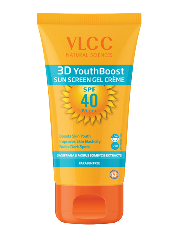 

VLCC Natural Sciences 3D Youth Boost Sunscreen Gel Creme SPF 40, 100gm