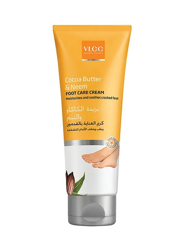 

VLCC Natural Sciences Cocoa Butter & Neem Foot Care Cream, 100ml