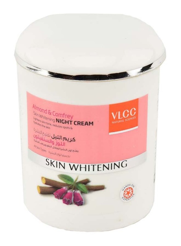 

VLCC Natural Sciences Almond & Comfrey Skin Whitening Night Cream, 50gm