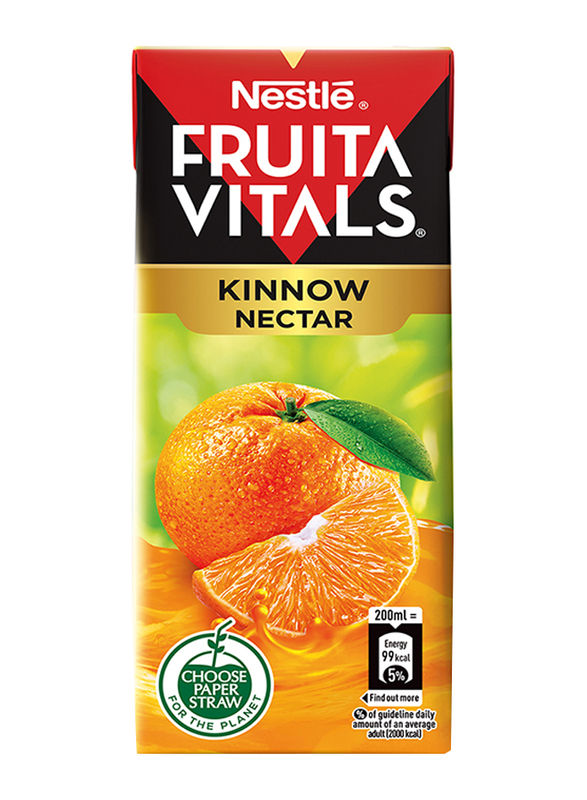 

Nestle Fruita Vitals Kinnow Nectar Juice, 200ml