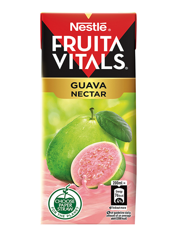 

Nestle Fruita Vitals Guava Nectar Juice, 200ml