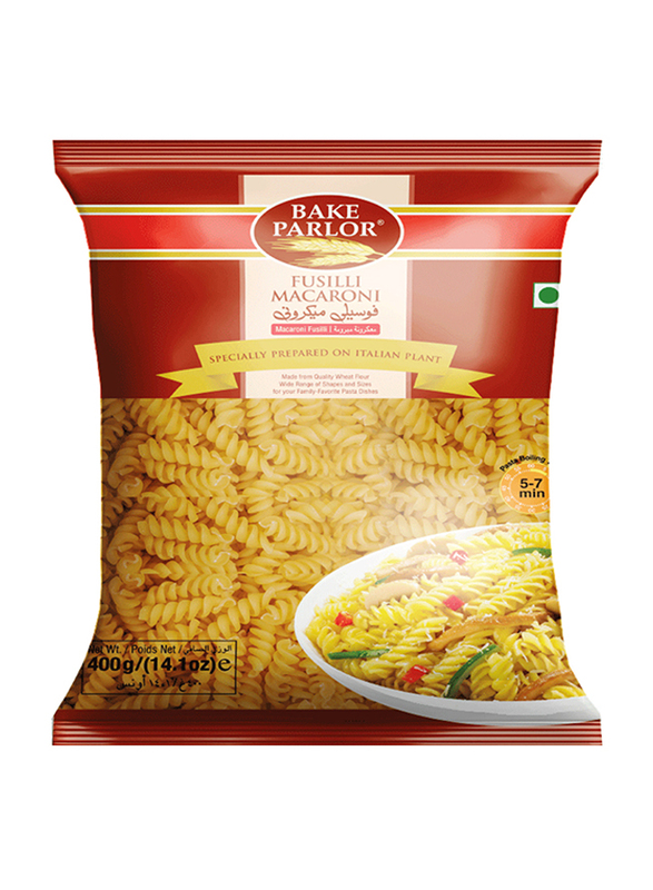 

Bake Parlor Fusilli Macaroni, 400g