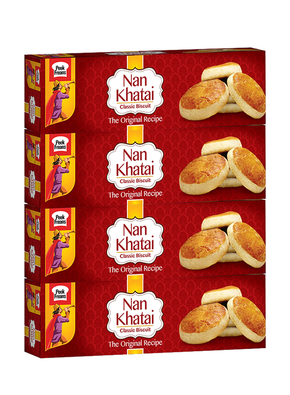 

Peek Freans Nan Khatai Cookies Value Pack, 4 x 116g