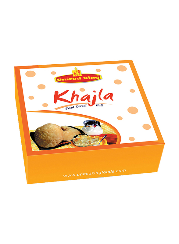 

United Kings Khajla Fried Wheat Cereal Ball, 200g
