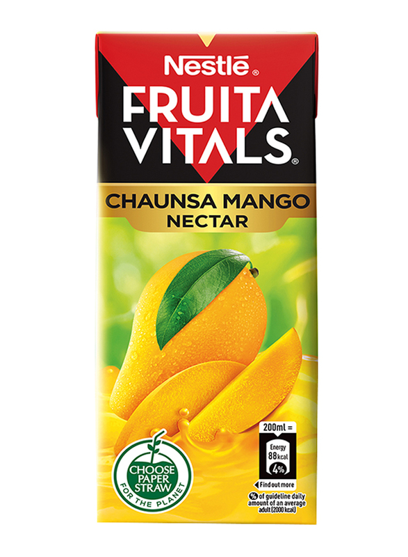 

Nestle Fruita Vitals Chanusa Mango Nectar Juice, 200ml